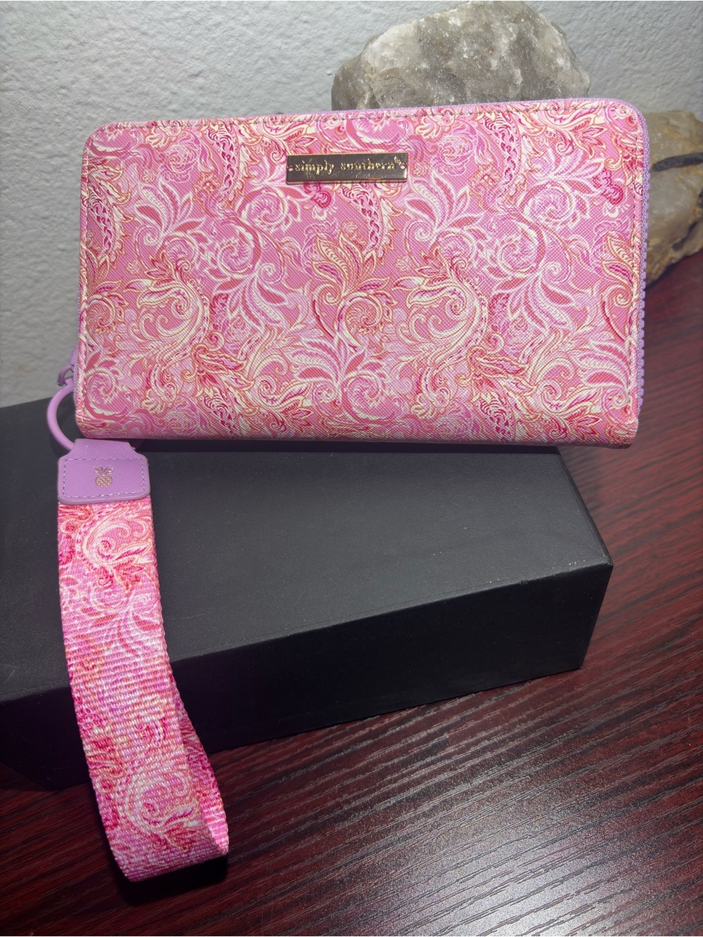 Simply Southern Women's Pink Wallet-purses
